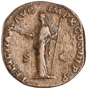 reverse of Marcus Aurelius RIC III 1239