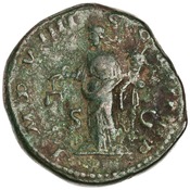 reverse of Marcus Aurelius RIC III 1232