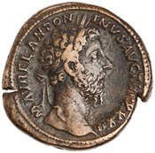 obverse of Marcus Aurelius RIC III 1230