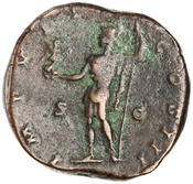 reverse of Marcus Aurelius RIC III 1116
