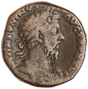 obverse of Marcus Aurelius RIC III 1023