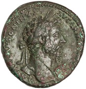 obverse of Marcus Aurelius RIC III 909