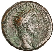 obverse of Marcus Aurelius RIC III 893