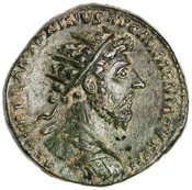 obverse of Marcus Aurelius RIC III 865