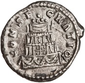 reverse of Marcus Aurelius RIC III 596B