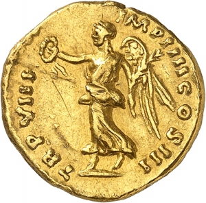 reverse of Marcus Aurelius RIC III 581