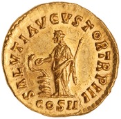 reverse of Marcus Aurelius RIC III 493