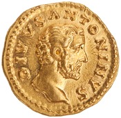 obverse of Marcus Aurelius RIC III 435