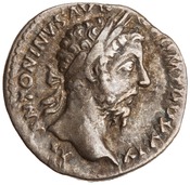 obverse of Marcus Aurelius RIC III 316