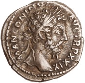 obverse of Marcus Aurelius RIC III 312