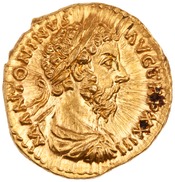 obverse of Marcus Aurelius RIC III 201