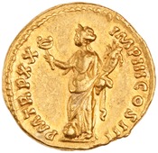 reverse of Marcus Aurelius RIC III 153