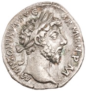 obverse of Marcus Aurelius RIC III 85