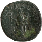reverse of Septimius Severus RIC IV 692A