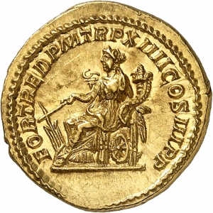 reverse of Caracalla RIC IV 190A_AUREUS
