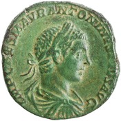 obverse of Elagabalus RIC IV 372