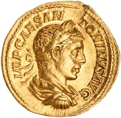 obverse of Elagabalus RIC IV 136