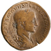 obverse of Severus Alexander RIC IV 623