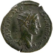 obverse of Severus Alexander RIC IV 601
