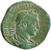 obverse of Severus Alexander RIC IV 587