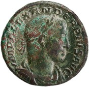 obverse of Severus Alexander RIC IV 537D