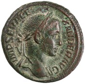 obverse of Severus Alexander RIC IV 506B
