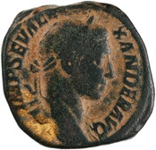 obverse of Severus Alexander RIC IV 477