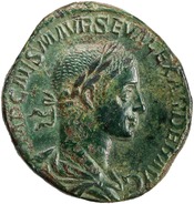 obverse of Severus Alexander RIC IV 439D