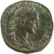 obverse of Severus Alexander RIC IV 414