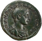 obverse of Severus Alexander RIC IV 381