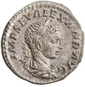 obverse of Severus Alexander RIC IV 215D