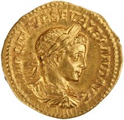 obverse of Severus Alexander RIC IV 147