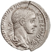 obverse of Severus Alexander RIC IV 64