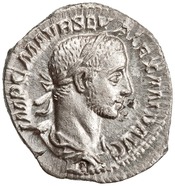 obverse of Severus Alexander RIC IV 55