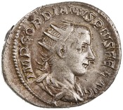 obverse of Gordian III RIC IV 87