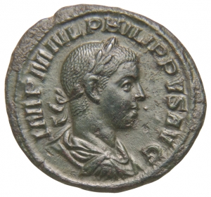 obverse of Philip I RIC IV 265A
