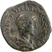 obverse of Philip I RIC IV 258A
