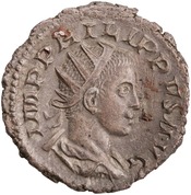 obverse of Philip I RIC IV 230