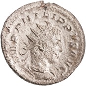 obverse of Philip I RIC IV 224