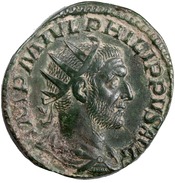obverse of Philip I RIC IV 173B