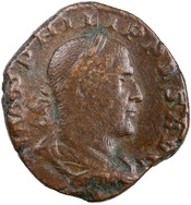 obverse of Philip I RIC IV 168D