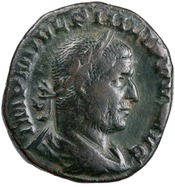 obverse of Philip I RIC IV 157A