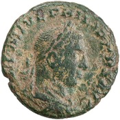 obverse of Philip I RIC IV 151B