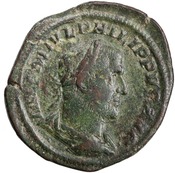 obverse of Philip I RIC IV 149A