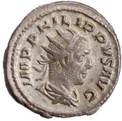 obverse of Philip I RIC IV 106B