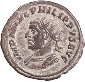 obverse of Philip I RIC IV 83