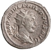 obverse of Philip I RIC IV 36B
