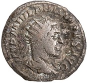 obverse of Philip I RIC IV 27B