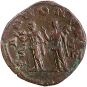 reverse of Trajan Decius RIC IV 124
