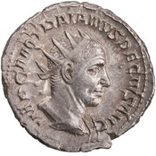 obverse of Trajan Decius RIC IV 17B